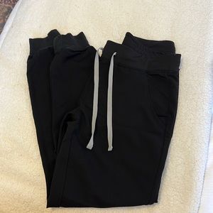 Figs size S black jogger scrubs